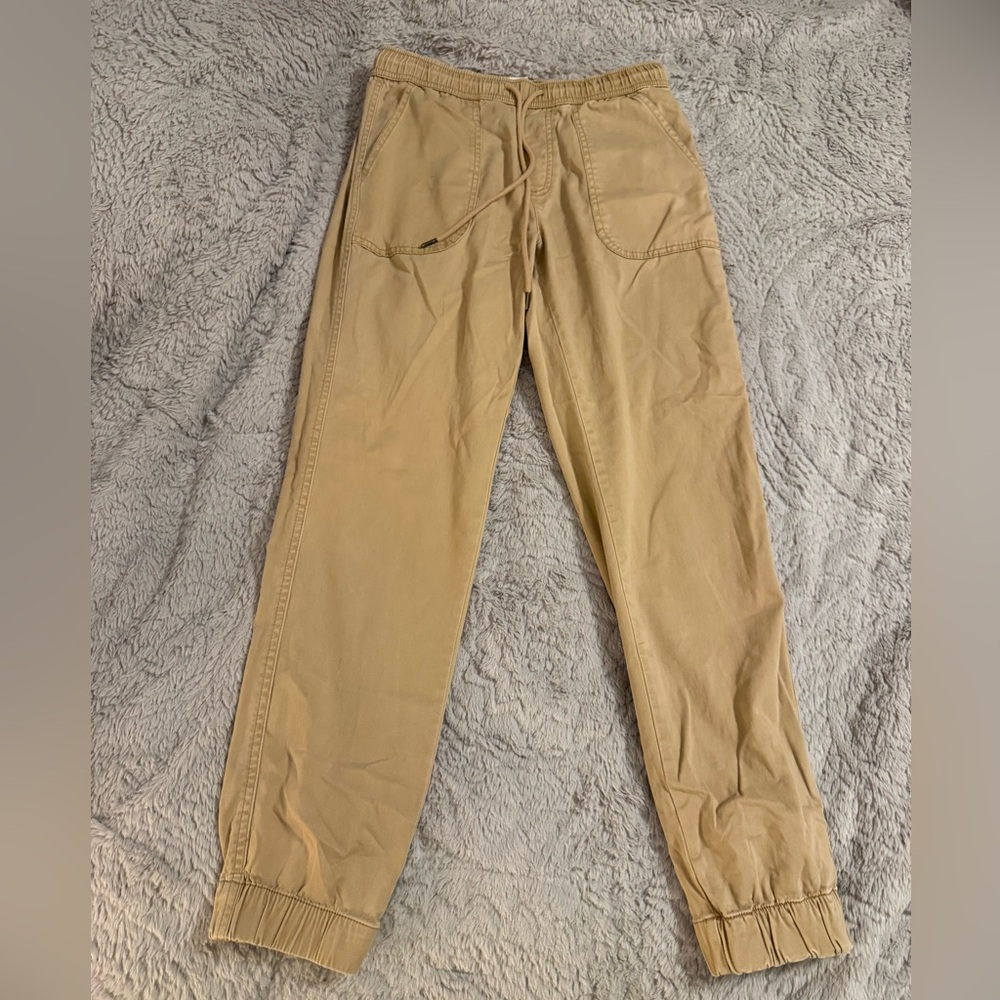 C&C California Beige Drawstring Pants